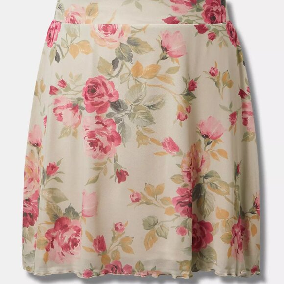NWT Torrid Mesh A-Line Mini Skirt - Picture 4 of 7